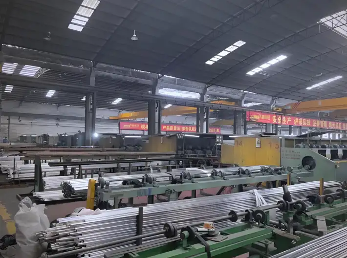 MWalloys ASTM A312 TP316 Stainless Steel Pipe Production Workshop