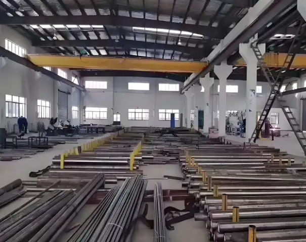 MWalloys Carbon Steel Round Bar Production Workshop