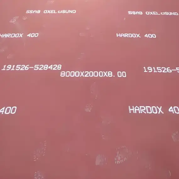 Hardox 400 Steel Wear Plate