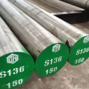 Barras de acero para moldes S136