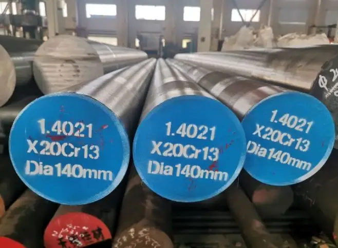 Barras de acero inoxidable X20Cr13
