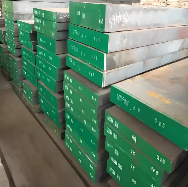 Display of A2 tool steel plate produced by MWalloys