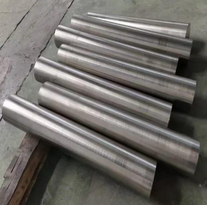 MWalloys Inconel 690 Round Bar ready for cutting