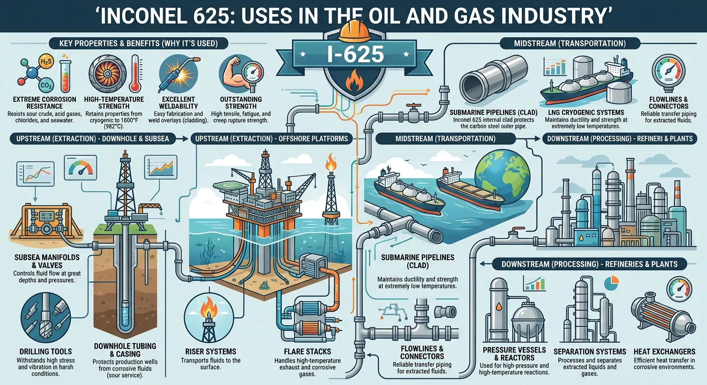 INCONEL 625: USES IN THE OIL AND GAS INDUSTRY