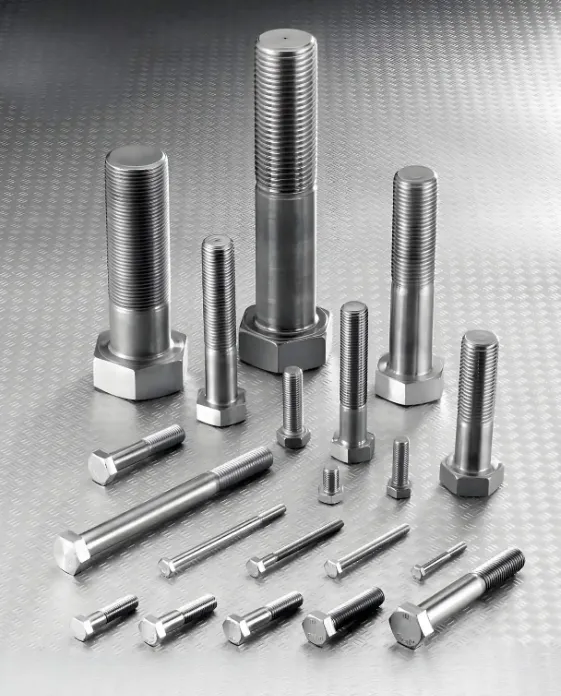 Inconel 625 bolts, as shown in the figure, are used to manufacture parts for seawater pump equipment